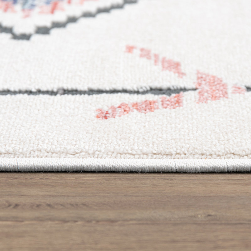 Ikat Indoor Rug, 94.49" W x 133.86" L
