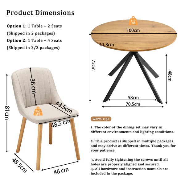 Product Dimensions