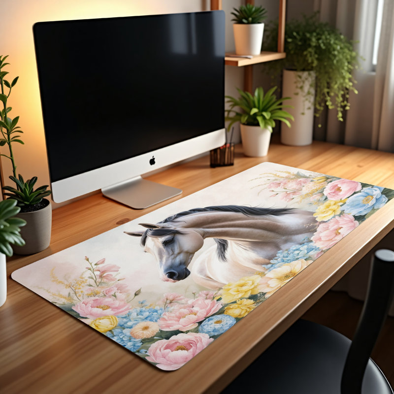 Polyester Desk Pad, 31.5x15.5