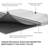 Creasman 3'' Memory Foam Mattress Topper-70864234