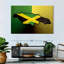 Drapeau de la Jamaïque sur toile-247079227