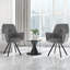 Scullion Velvet Swivel Armchair