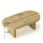 Table basse à cannelure ovale moderne Mid-Century, table basse en bois de ferme, table basse, table centrale-1667502636-1667502639
