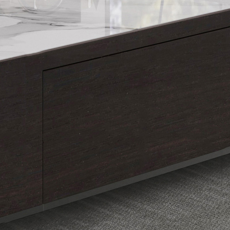 Table basse carrée légère et moderne, 14.2" H x 35.4" L x 35.4" W