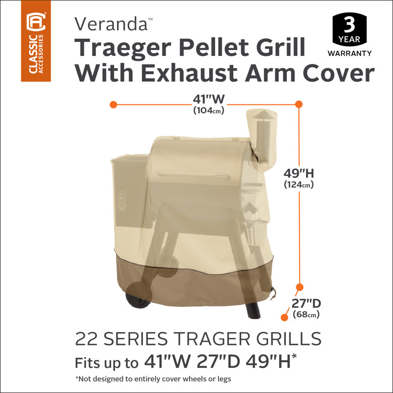 Paulding Pellet Grill Cover - Fits up to 23"