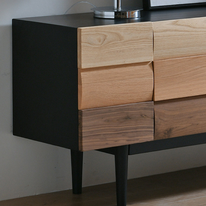 Meuble télé moderne de style minimaliste, 82.68"