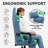 Gaming Chair Breathable Fabric Computer Chair Comfortable Office Chair Game Chair with Headrest and Lumbar Support,Ergonomic Video Game Chairs for Adults,360°-Swivel Seat-1485859338