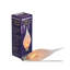 Ampoule incandescente scintillante 3 watts E12, finition silicone CA5, lueur blanc chaud 2700K, intensité variable