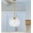 Glint 12" 1-light Convertible Semi Flush/pendant