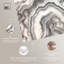 «Silvered Sediment Canvas Geode Art Prints» par Art Remedy-115149708-115149711