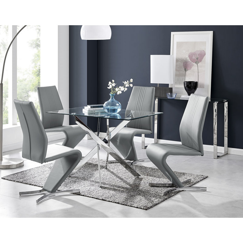 Lenworth 5 - Piece Dining Set, White