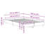 Bed Frame No Mattress Engineered Wood-1579268179-1579268182