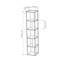 Bensonhurst Corner Bookcase Unique Design & Modern Style-993515949