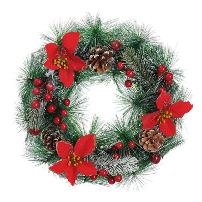 Faux 12.6'' Wreath