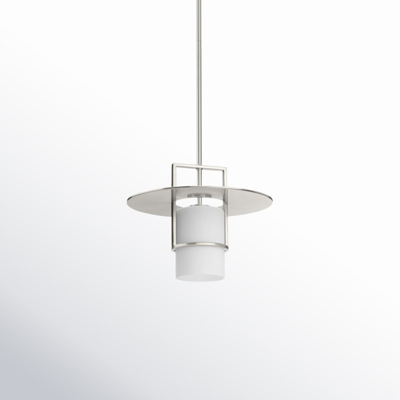Cinder 1 - Light Single Pendant, Brushed Nickel