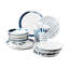 Blue Bay Melamine 16-Piece Dinnerware Set