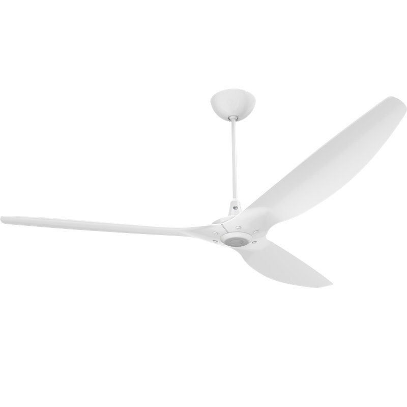 Haiku Smart Downrod Ceiling Fan, White, 52 inches