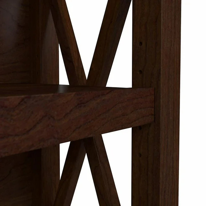 Huckins Bookcase, Bing Cherry