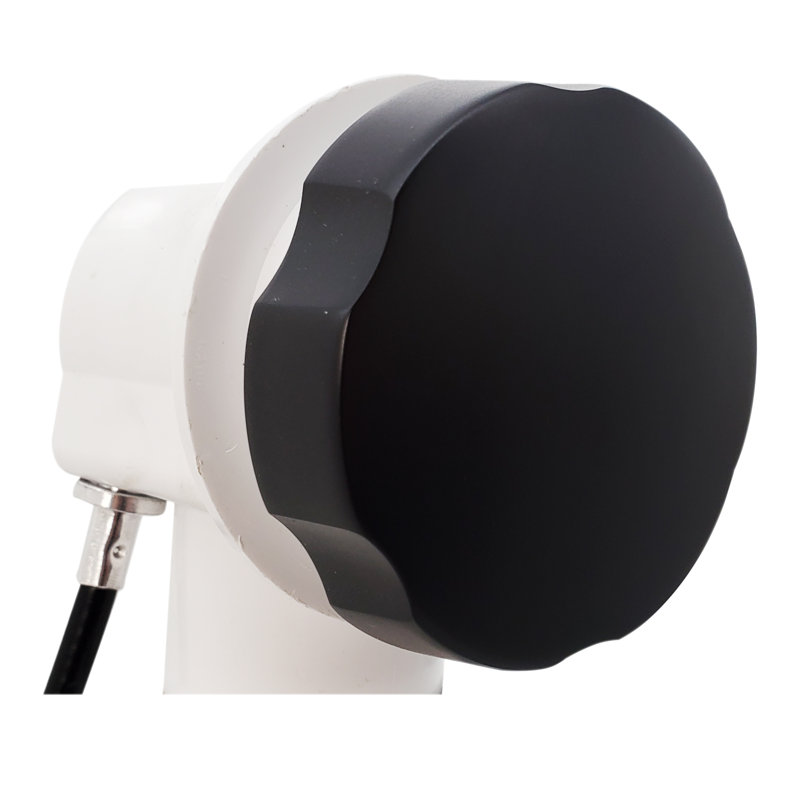 Garniture de remplacement de 1-1 / 2 po pour les ensembles de drain et de trop-plein de pied de baignoire à câble, Noir mat