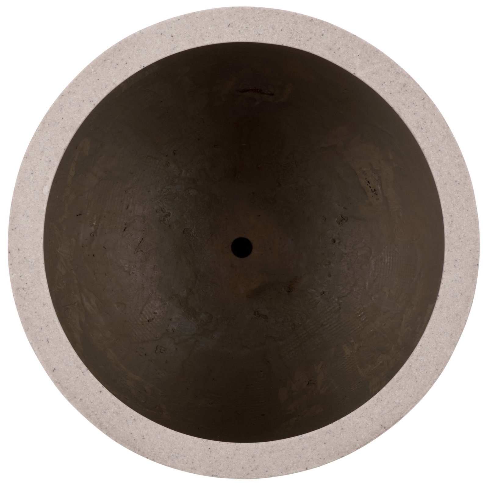 Walters Low Wide Planter Pot, Beige