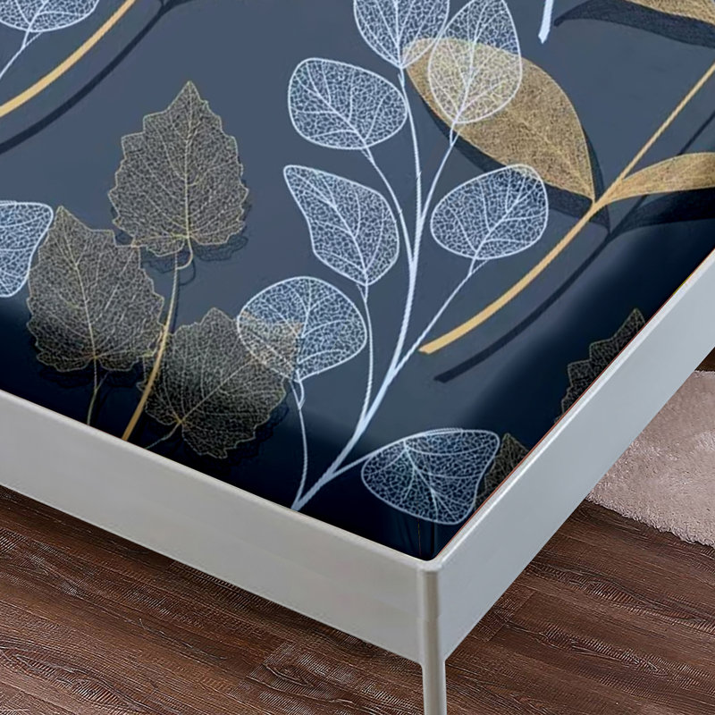 Trendy Complete Bedding Set 4 Piece Duvet Cover Fitted Sheet with Matching Pillow Cases 100% Microfibre Material
