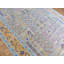 Tapis unique gris de 9 pi x 11 pi 10 po