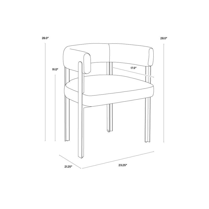 Sheila Upholstered Arm Chair