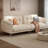 Beige Polyester 3 - Piece Living Room Set