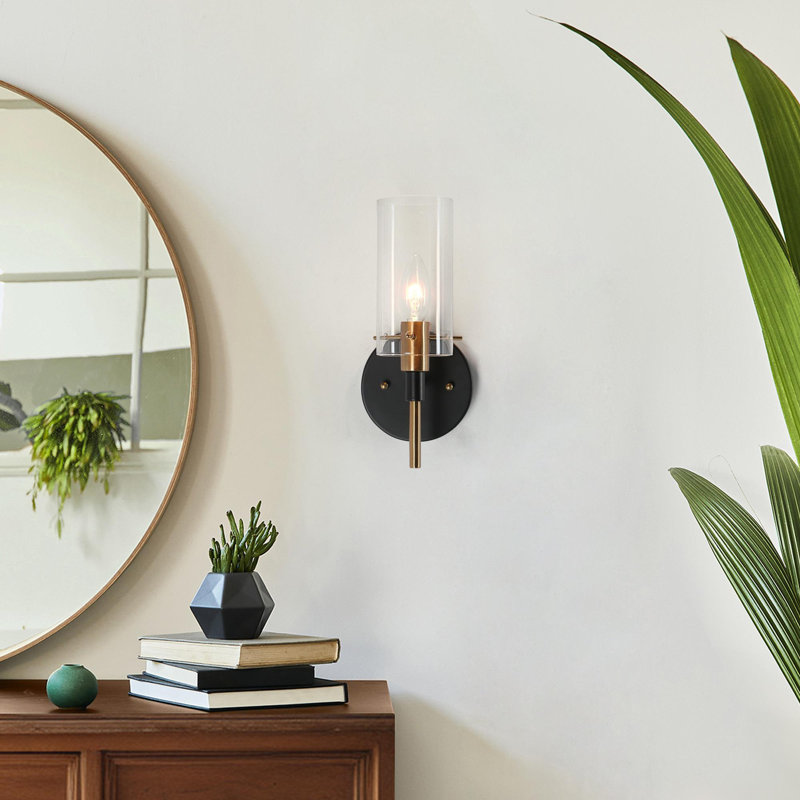 Nowaczyk 1-Light Bathroom Vanity Light