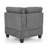 L Shape Modular Sectional Sofa, DIY Combination, Includes Three Single Chair And Three Corner, Chenille