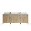 Ensemble de meuble-lavabo double 84 po