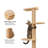 5 Tier Tall Cat Tree, Wall-Mounted Cat Scratching Post