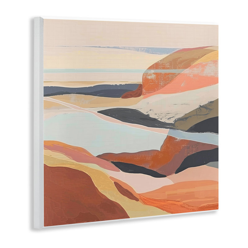 «Windy Desert Hills», art mural par Irena Orlov