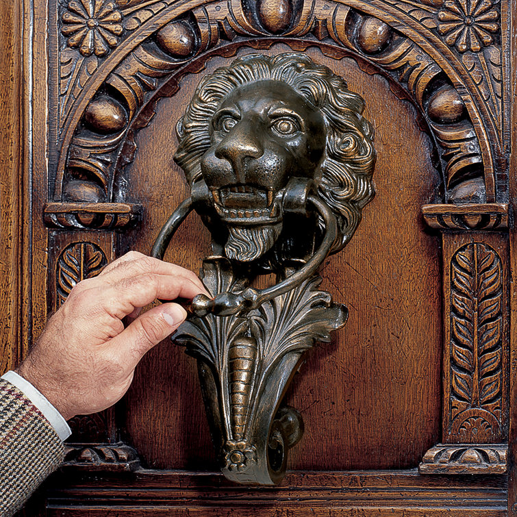 Design Toscano Florentine Lion Door Knocker  Reviews Wayfair