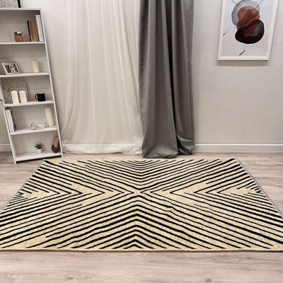 Tapis en coton tissé lavable Alfa Rich Roemer