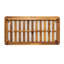 Ensemble de conversation 4 pièces en bois d'acacia avec coussins hydrofuges Bielers