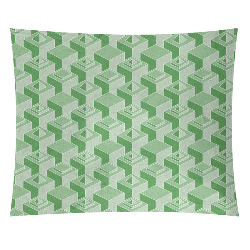Tapisserie, Vert, H 68 po x l 80 po