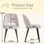 Modern Cutout Back Corduroy Upholstered Dining Chair, Kitchen Dining Accent Chair,Black Metal Legs-1415678805-1419805991