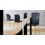 Ensemble de 6 chaises de salle à manger rembourrées en polyuréthane à dossier vertical-1497897702-1497897700