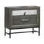 Table de chevet, gris