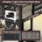 Full Size Metal Loft Bed with Charging Station and LED Light for Small Spaces-680655157