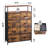 Chaseburg 8-Drawer Modern Dresser With Open Media Shelf, 45.9'' Tall Dresser With Wooden, Storage Tower With Sturdy Frame, Chest of Drawer For Closet, Hallway-1768525082