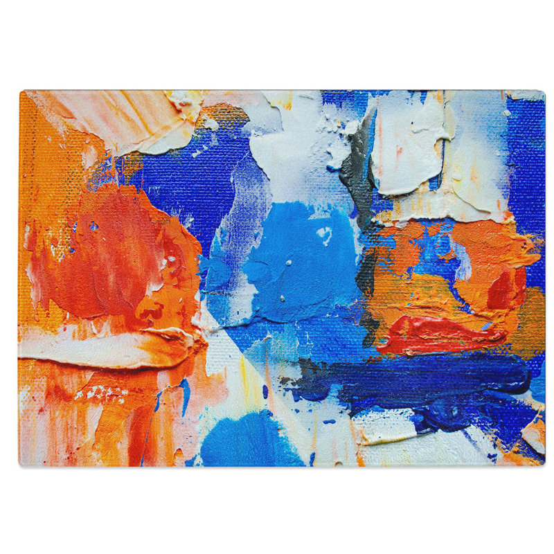 Tempered Glass Art Painting Vol.269 Chopping Board, 28.5 cm W x 20 cm L