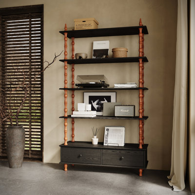 Bibliothèque et bibliothèque en bois