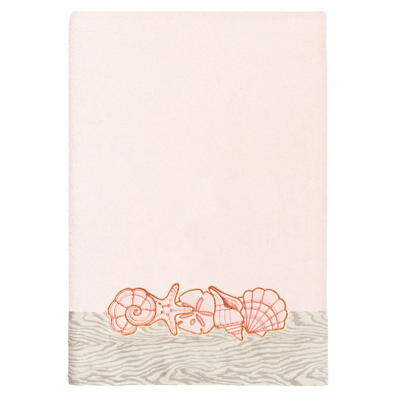Ensemble de serviettes de bain 2 pièces SHELL ROW, Rougir