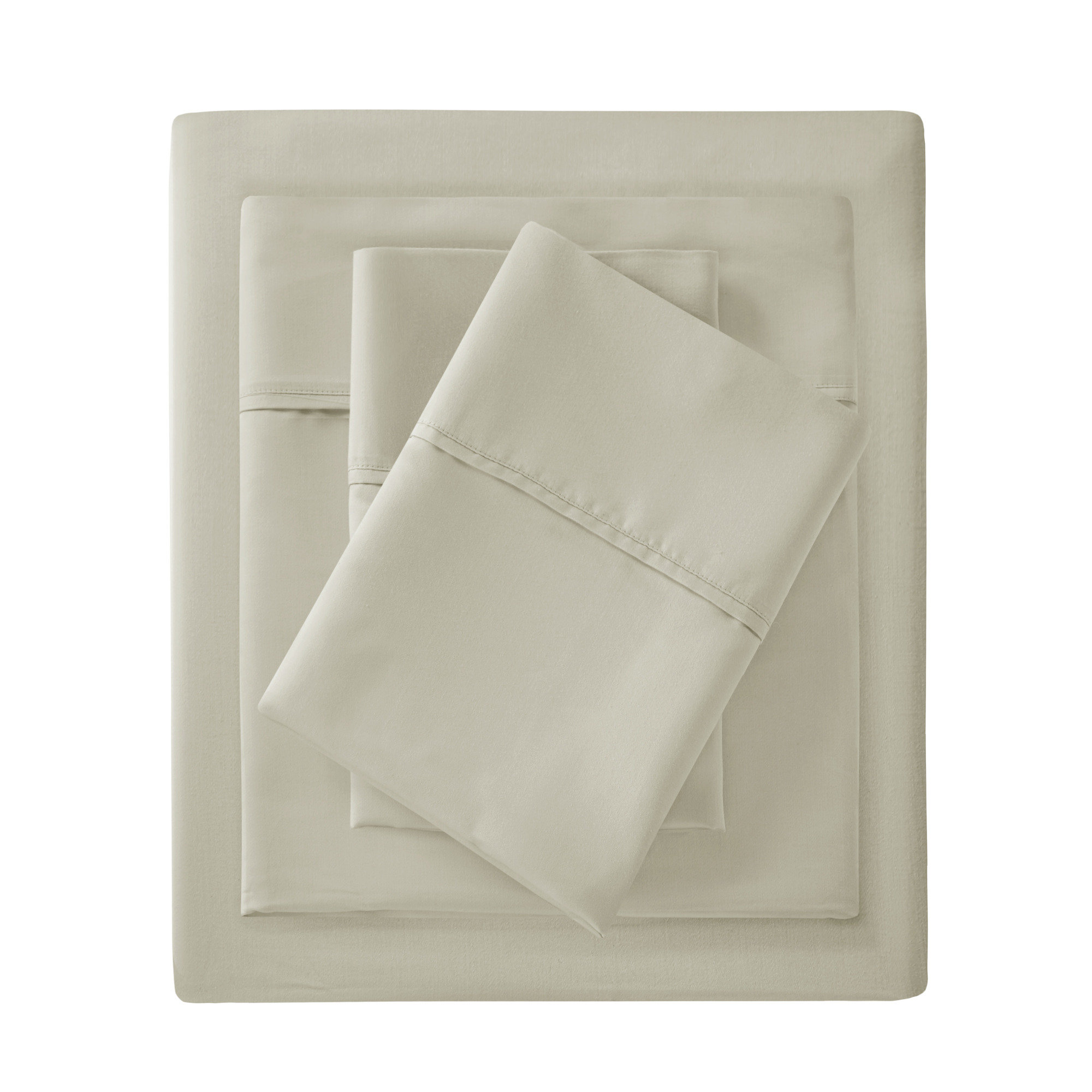 Madison Park 1500 Thread Count Cotton Blend 4-Piece Sheet Set & Reviews | Wayfair