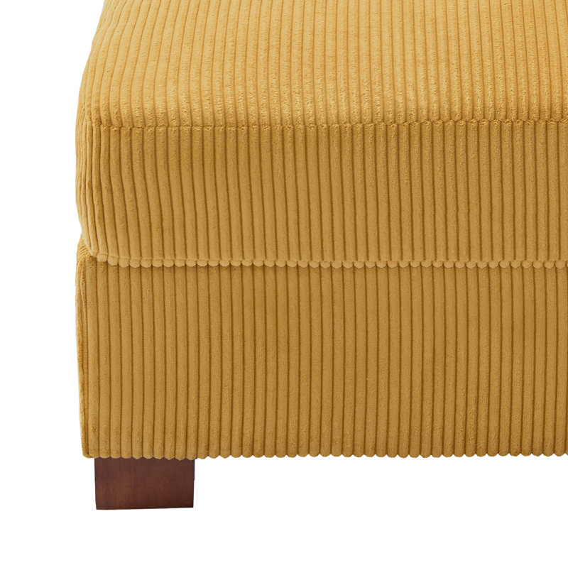 Upholstered Accent Chair, Orange