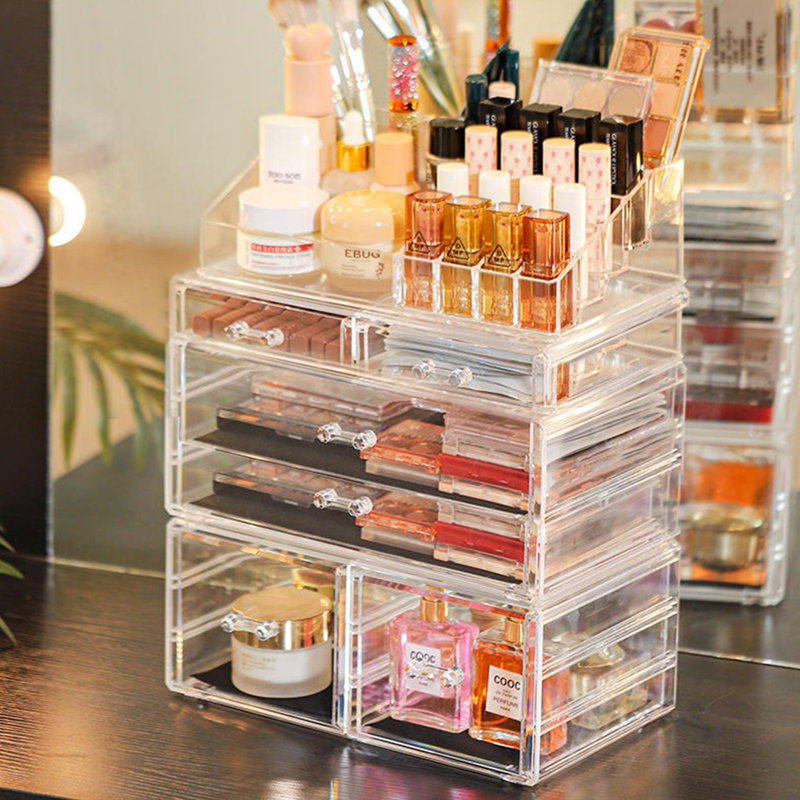Plastic Makeup Organiser