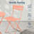  3-Piece Small Bistro Set, Folding Patio Furniture Set Of 2 Chairs And Table - Coral-377574063