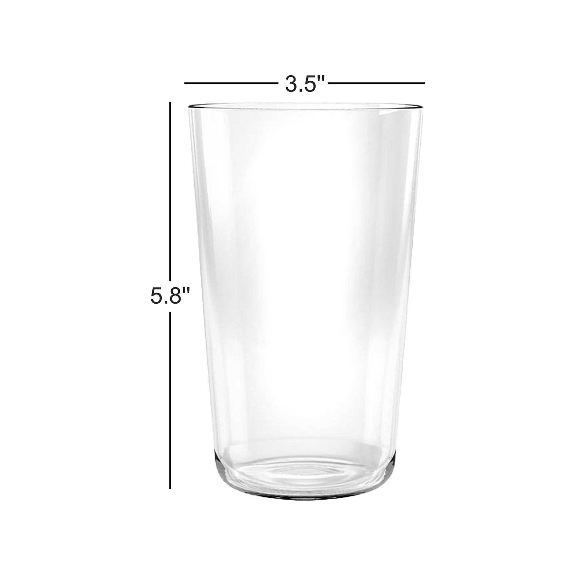 Tarhong Acrylic Drinking Glass, 21.4 oz 